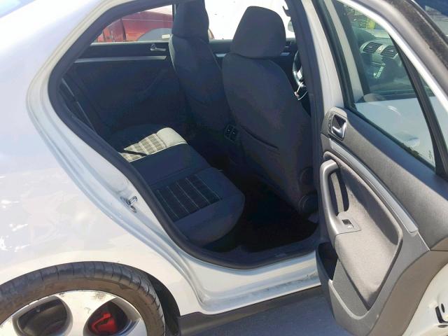 3VWBJ71K58M062868 - 2008 VOLKSWAGEN GLI თეთრი ფოტო 6
