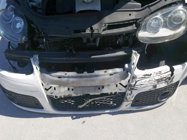 3VWBJ71K58M062868 - 2008 VOLKSWAGEN GLI თეთრი ფოტო 9