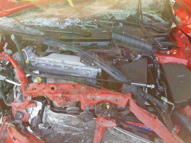 JTKJF5C7XE3073643 - 2014 TOYOTA SCION TC RED photo 7