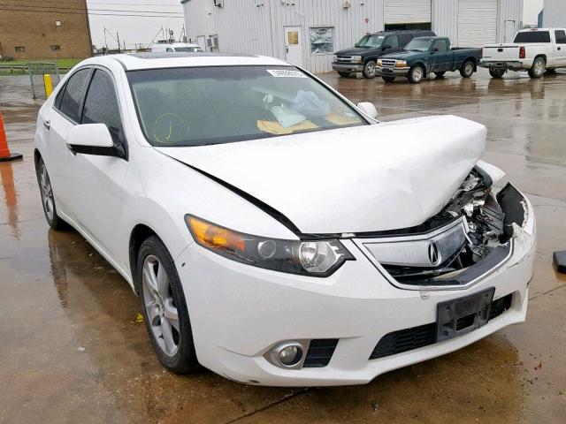 JH4CU2F49CC030753 - 2012 ACURA TSX WHITE photo 1