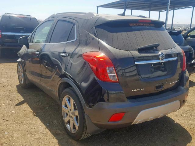 KL4CJDSB0DB186756 - 2013 BUICK ENCORE PRE BLACK photo 3