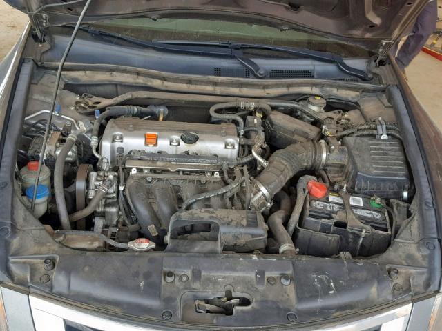 1HGCP2F84AA064279 - 2010 HONDA ACCORD EXL CHARCOAL photo 7