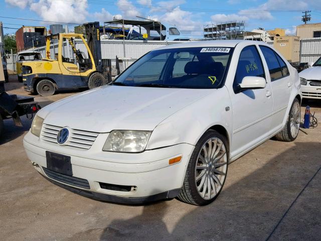 3VWRK69M32M015471 - 2002 VOLKSWAGEN JETTA GL WHITE photo 2