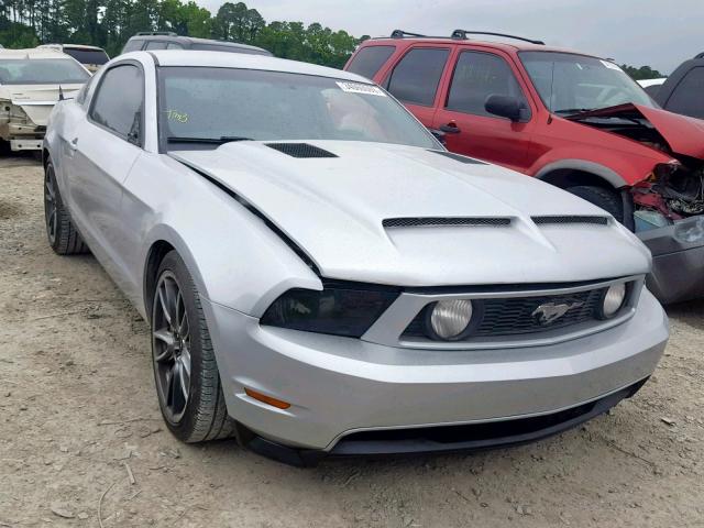 1ZVBP8CF7B5103776 - 2011 FORD MUSTANG GT GRAY photo 1