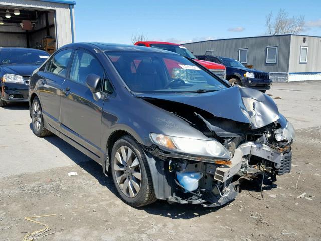 2HGFA1F9XAH552980 - 2010 HONDA CIVIC EXL GRAY photo 1