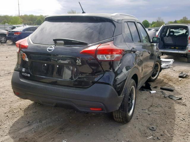 3N1CP5CU0JL510859 - 2018 NISSAN KICKS S BLACK photo 4