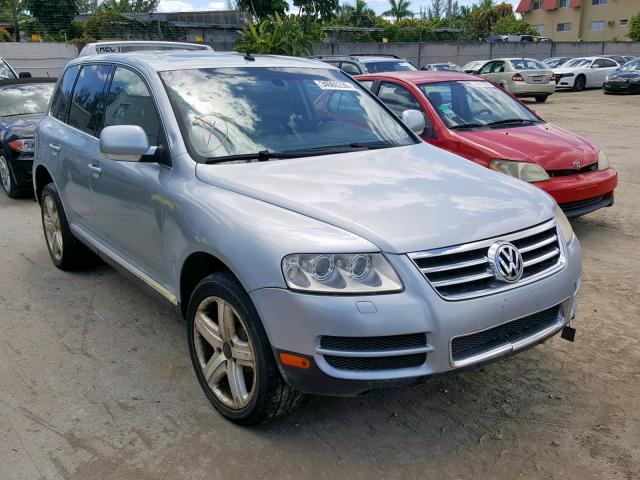 WVGPZ77L04D086479 - 2004 VOLKSWAGEN TOUAREG TD SILVER photo 1