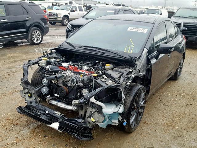 JF1VA2T60J9836649 - 2018 SUBARU WRX STI BLACK photo 2