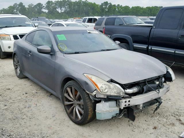 JNKCV64E78M108707 - 2008 INFINITI G37 BASE SILVER photo 1