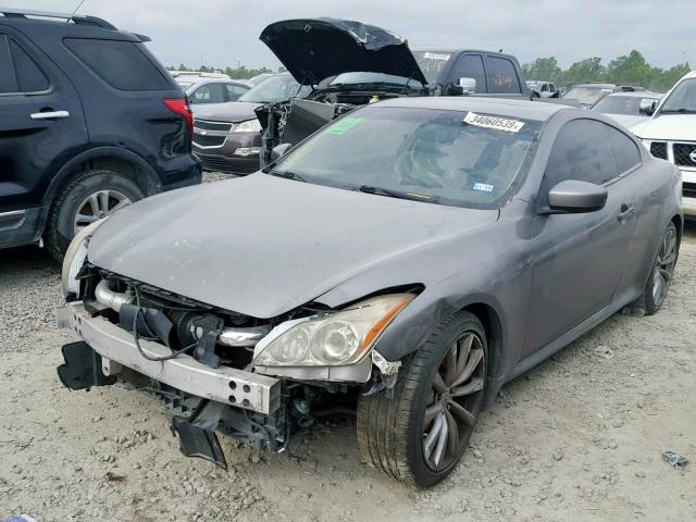 JNKCV64E78M108707 - 2008 INFINITI G37 BASE SILVER photo 2