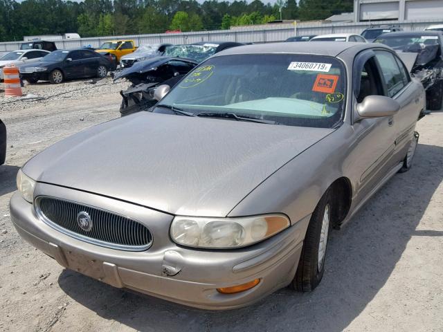 1G4HP54K714257783 - 2001 BUICK LESABRE CU GOLD photo 2