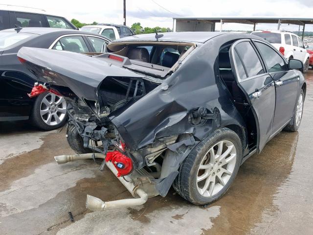 1G1ZK57708F206681 - 2008 CHEVROLET MALIBU LTZ ნაცრისფერი ფოტო 4