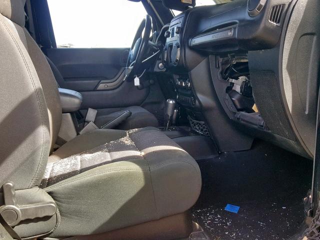 1J4AA2D12BL556225 - 2011 JEEP WRANGLER S GREEN photo 5