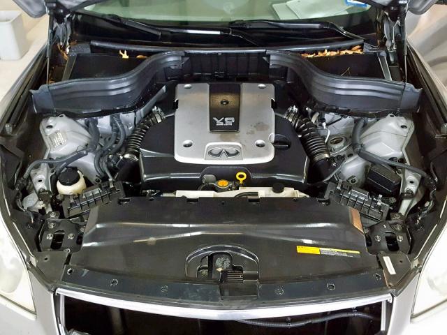 JNKAJ09F88M356336 - 2008 INFINITI EX35 BASE SILVER photo 7