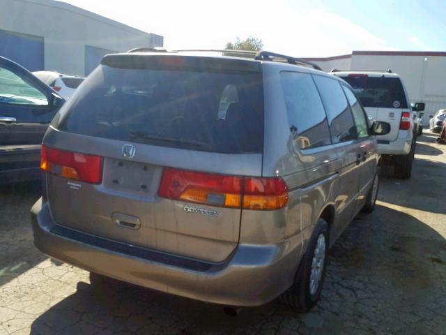 5FNRL18543B096239 - 2003 HONDA ODYSSEY LX BROWN photo 4