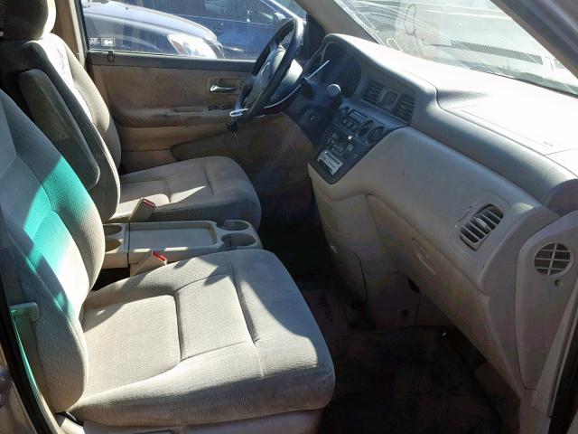 5FNRL18543B096239 - 2003 HONDA ODYSSEY LX BROWN photo 5