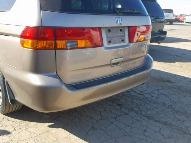 5FNRL18543B096239 - 2003 HONDA ODYSSEY LX BROWN photo 9