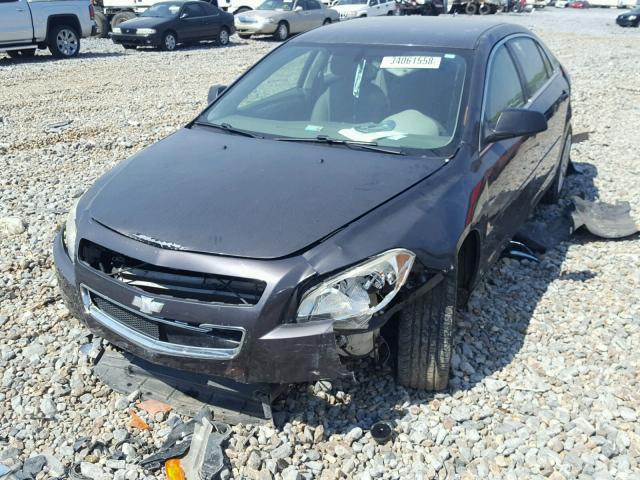 1G1ZA5E02A4109184 - 2010 CHEVROLET MALIBU LS Boz foto 2