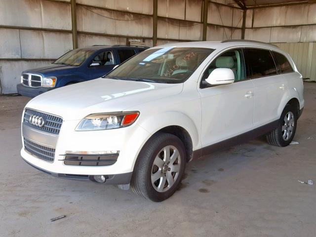 WA1BY74L37D045378 - 2007 AUDI Q7 3.6 QUA CREAM photo 2