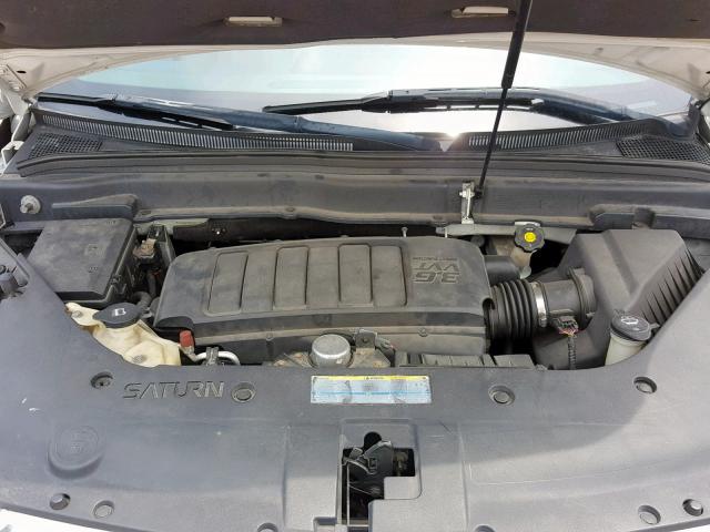 5GZER23DX9J131707 - 2009 SATURN OUTLOOK XR თეთრი ფოტო 7