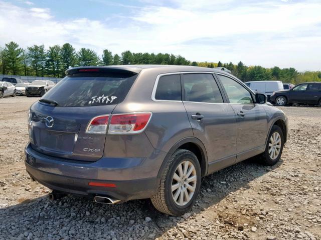 JM3TB38A980160208 - 2008 MAZDA CX-9 GRAY photo 4