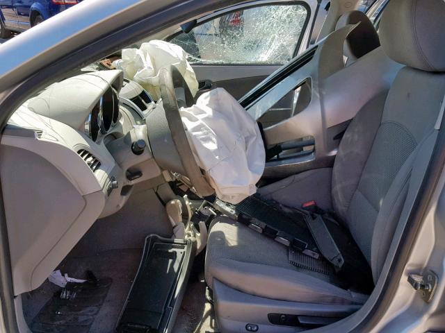 1G1ZA5EU0BF374243 - 2011 CHEVROLET MALIBU LS SILVER photo 5