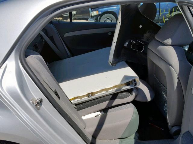 1G1ZA5EU0BF374243 - 2011 CHEVROLET MALIBU LS SILVER photo 6