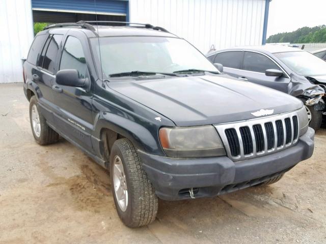 1J4GX48S41C583237 - 2001 JEEP GRAND CHER BLACK photo 1