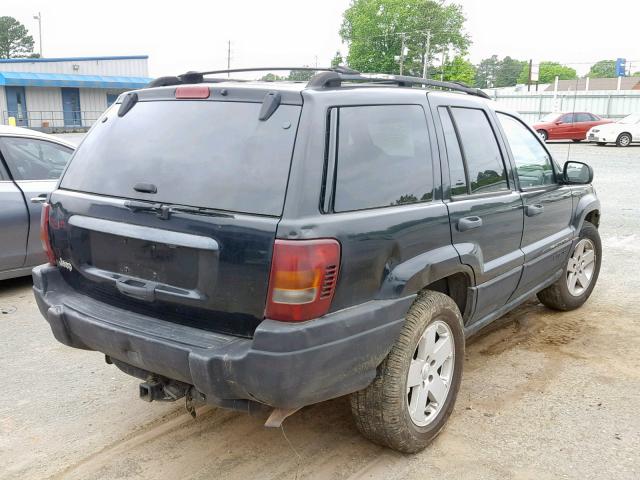 1J4GX48S41C583237 - 2001 JEEP GRAND CHER BLACK photo 4