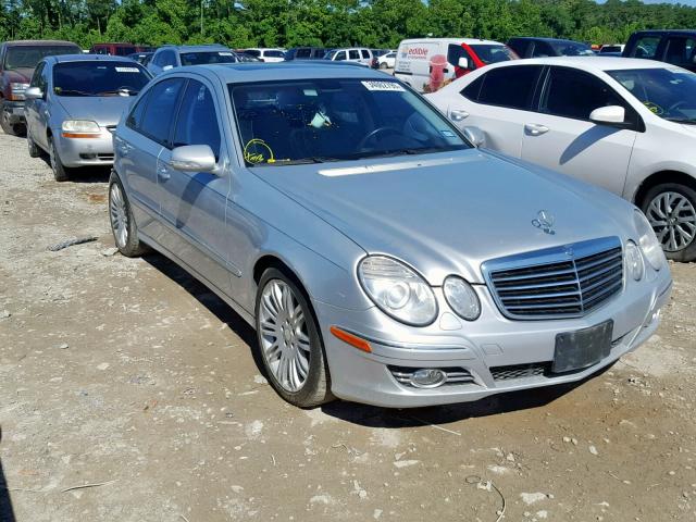 WDBUF56X58B210688 - 2008 MERCEDES-BENZ E 350 SILVER photo 1