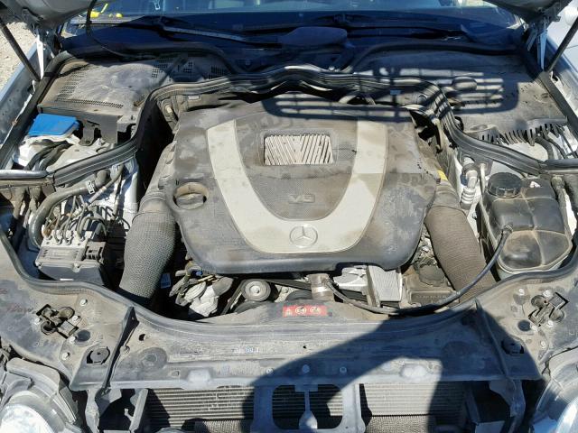 WDBUF56X58B210688 - 2008 MERCEDES-BENZ E 350 SILVER photo 7