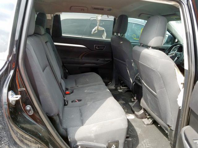 5TDZARFH7KS054255 - 2019 TOYOTA HIGHLANDER LE  photo 6