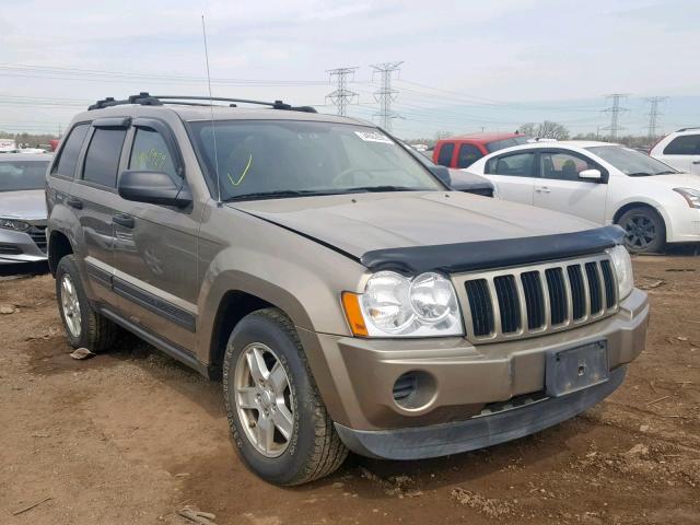 1J4GR48K56C248747 - 2006 JEEP GRAND CHER TAN photo 1