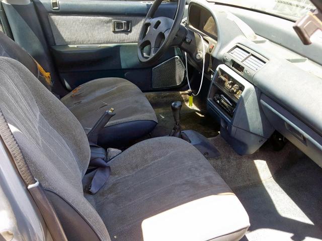 1HGED3548LL025790 - 1990 HONDA CIVIC DX BLUE photo 5