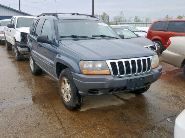 1J4GW48S71C616556 - 2001 JEEP GRAND CHER BLUE photo 1