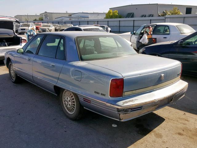 1G3CW53L3N4328141 - 1992 OLDSMOBILE 98 REGENCY BLUE photo 3