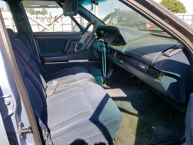 1G3CW53L3N4328141 - 1992 OLDSMOBILE 98 REGENCY BLUE photo 5