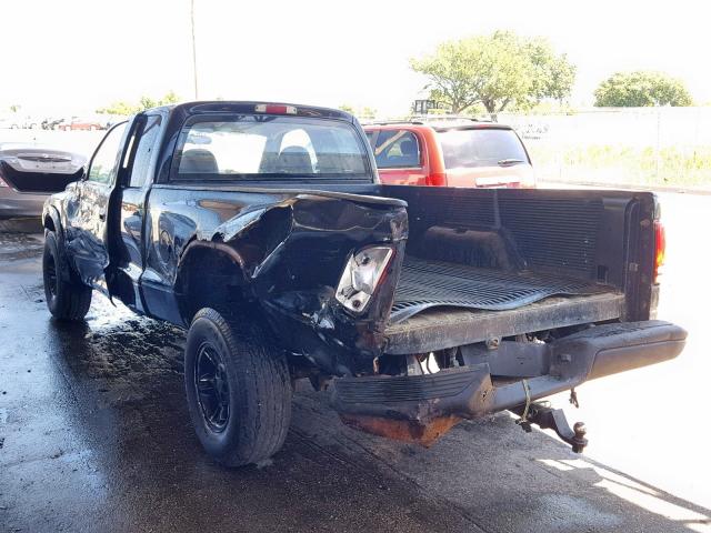 1B7GG22N7YS792422 - 2000 DODGE DAKOTA BLACK photo 3