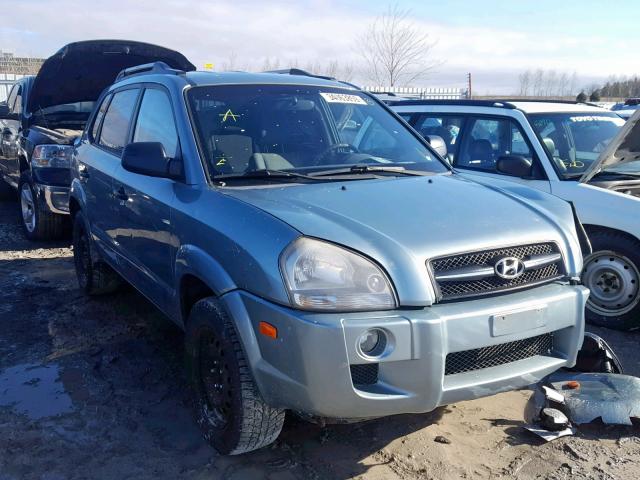 KM8JM12B26U289280 - 2006 HYUNDAI TUCSON GL TEAL photo 1