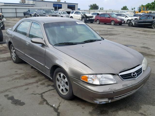 1YVGF22C325276933 - 2002 MAZDA 626 LX GOLD photo 1