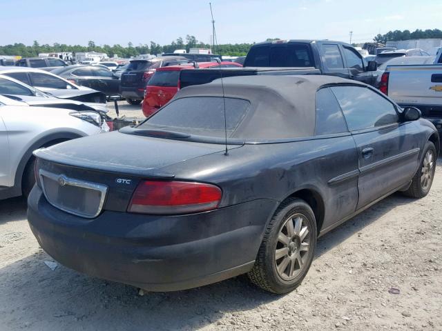 1C3EL75RX5N536207 - 2005 CHRYSLER SEBRING GT BLACK photo 3