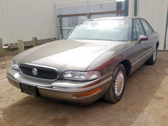 1G4HR52K6XH458458 - 1999 BUICK LESABRE LI BROWN photo 2