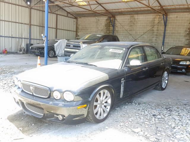 SAJWA82B18SH22747 - 2008 JAGUAR XJ VANDEN GREEN photo 2