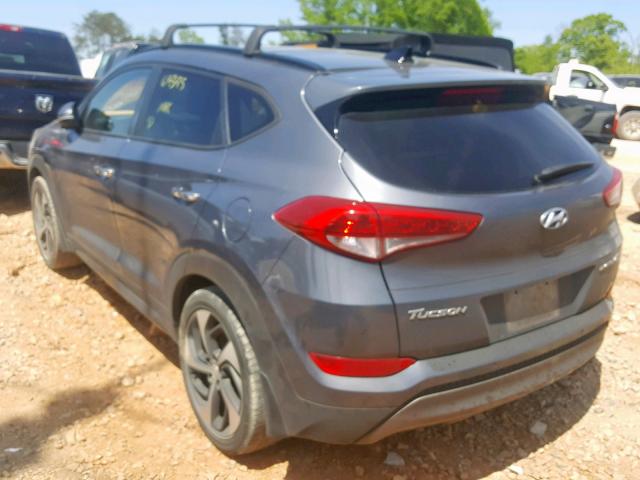 KM8J33A22GU230134 - 2016 HYUNDAI TUCSON LIM GRAY photo 3