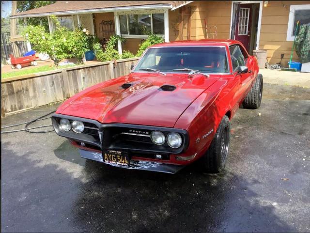 223378U137670 - 1968 PONTIAC FIREBIRD RED photo 2