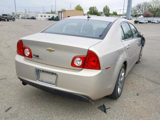 1G1ZC5EB2AF150785 - 2010 CHEVROLET MALIBU 1LT ოქროსფერი ფოტო 4