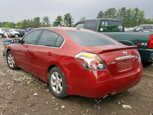 1N4AL21E59N539527 - 2009 NISSAN ALTIMA 2.5 RED photo 3