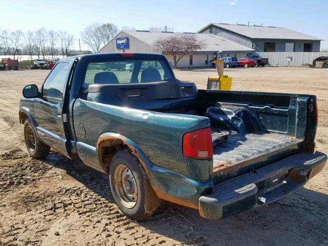 1GTCS1441W8518929 - 1998 GMC SONOMA GREEN photo 3