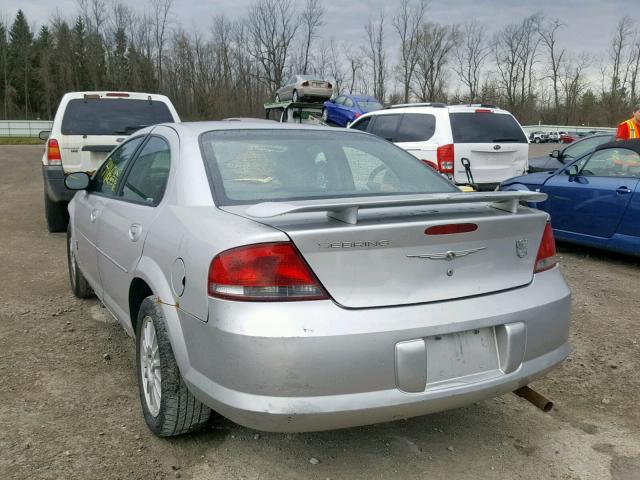 1C3EL46X54N368647 - 2004 CHRYSLER SEBRING LX SILVER photo 3