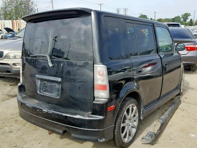JTLKT324740136329 - 2004 TOYOTA SCION XB 黑色 照片 4